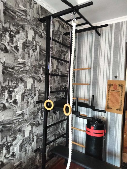 Шведская стенка Вертикаль Blue Усиленный до 140 кг