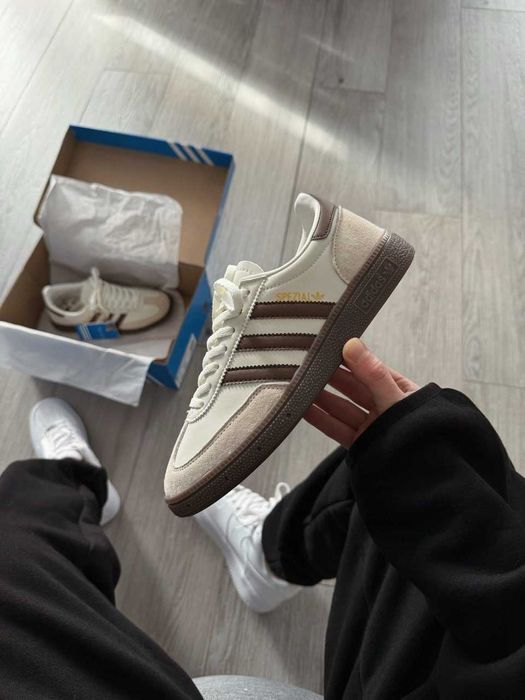 Кросівки Adidas Spezial Handball Brown Cream premium