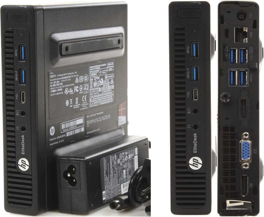 Микро HP EliteDesk 800 G2 mini 65W (i5-6500 4x3,2-3,6/8GB/Wi-Fi/m.2)