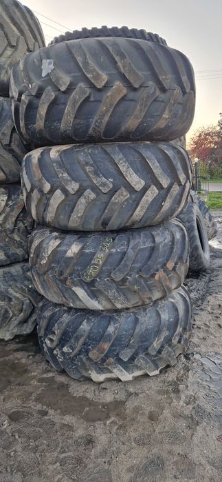 koła 650/55-30.5 650/65-30.5 Trelleborg 95% bez napraw Hydrema