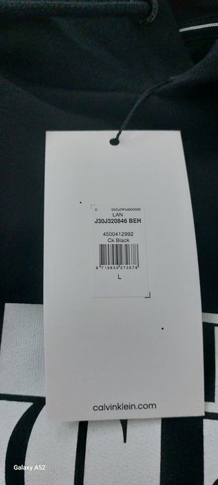 Bluza z kapturem Calvin Klein