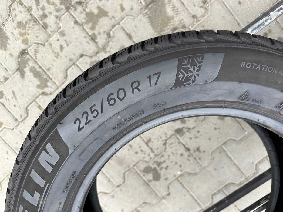 225/60r17 Michelin pilot alpin 5 / komplet zimowe