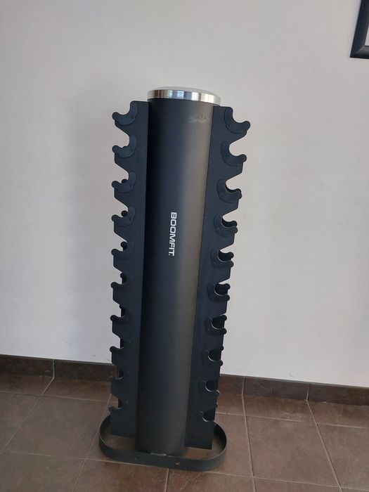 Suporte halteres em ferro (preto)