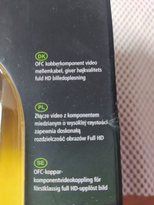 Kabel Component video Bandrige (Profigold) PROV3302 2 m