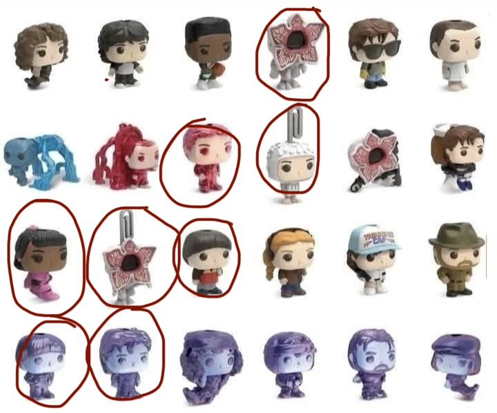 Обміняю фігурки Дивні Дива, ОСД, Stranger Things