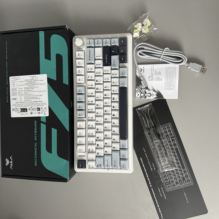 ‼️Механічна клавіатура AULA F75 Pro (2,4\Bluetooth\USB)‼️