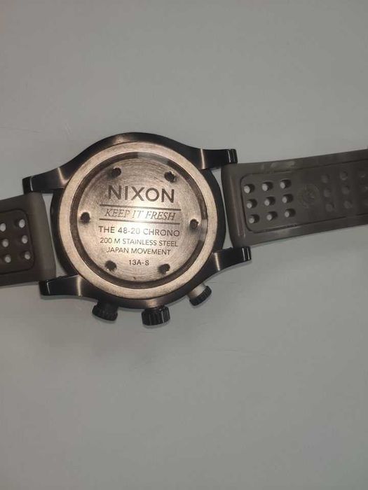 Zegarek Męski Nixon 48-20 Chrono P Surplus/Black / Keep It Fresh