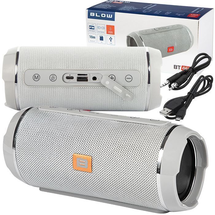 Głośnik bluetooth BT460 tuba bezprzewodowy 20W radio USB SD AUX mocny