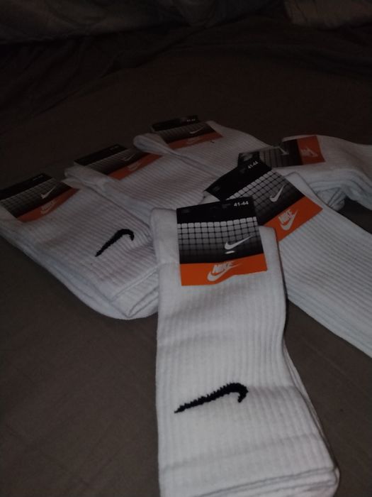 Skarpety Socks Nike (41-44) cena za 10 par
