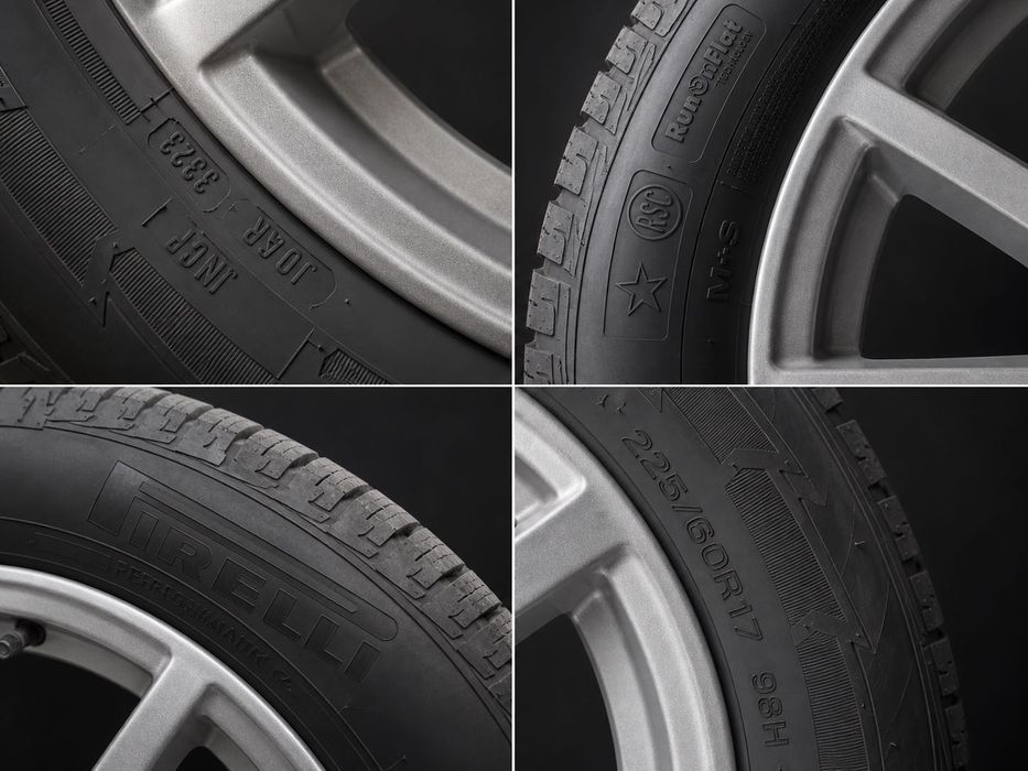 Oryginalne felgi BMW G20 G21 17” | Goodyear UltraGrip Run Flat 2023 | TPMS