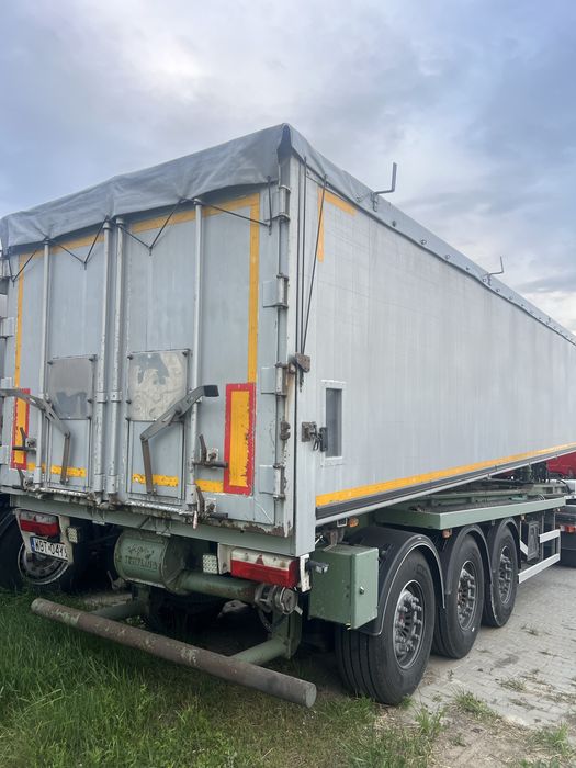 Heitling naczepa bodex do paszy, transport paszy, wydmuch