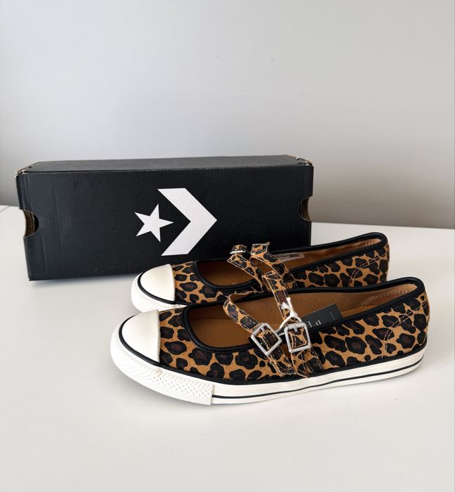 Converse baleriny trampki panterka 38 (wkładka:24cm)