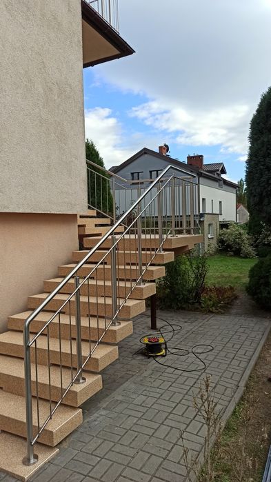 Balustrada barierka nierdzewna inox