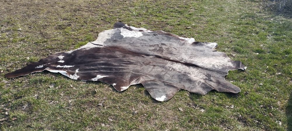 Skóra naturalna bydlęca 190x160 cm