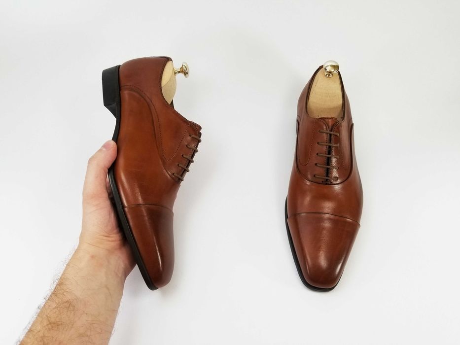 Чоловічі шкіряні туфлі GIORGIO Made in Italy 43 28 см 9 UK