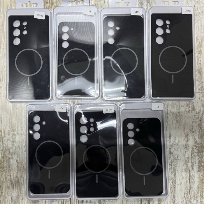 Чехол Silicone Case MagSafe на Samsung S23/ S24 Plus/S24 Ultra чохол