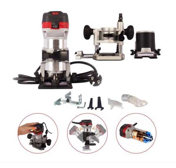 Frezarka do drewna AREBOS 710W