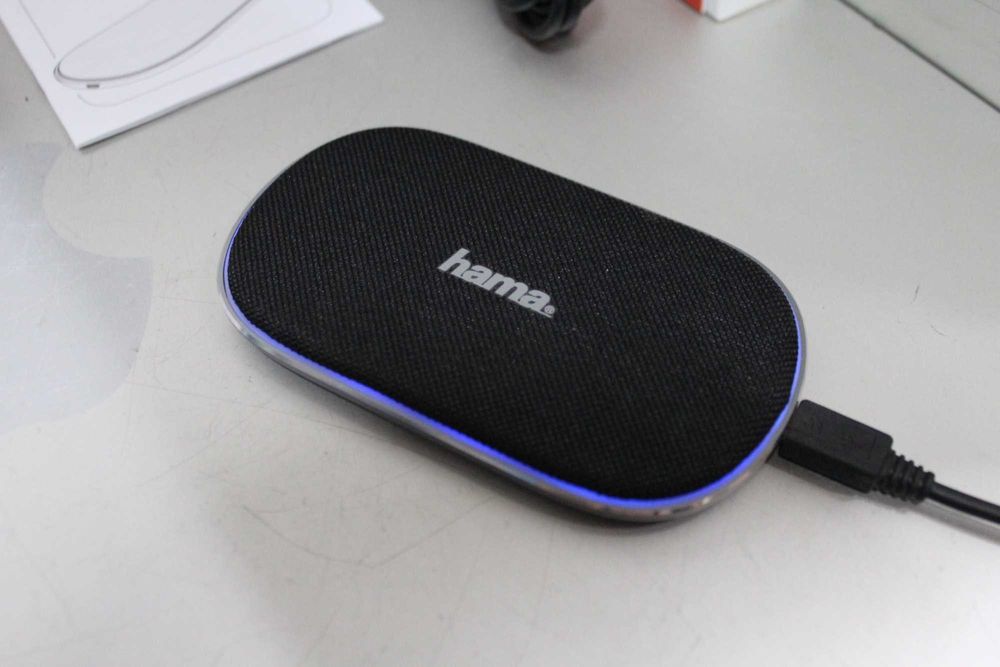 Бездротова зарядка для смартфонів HAMA 5V 2A Беспроводное зарядное