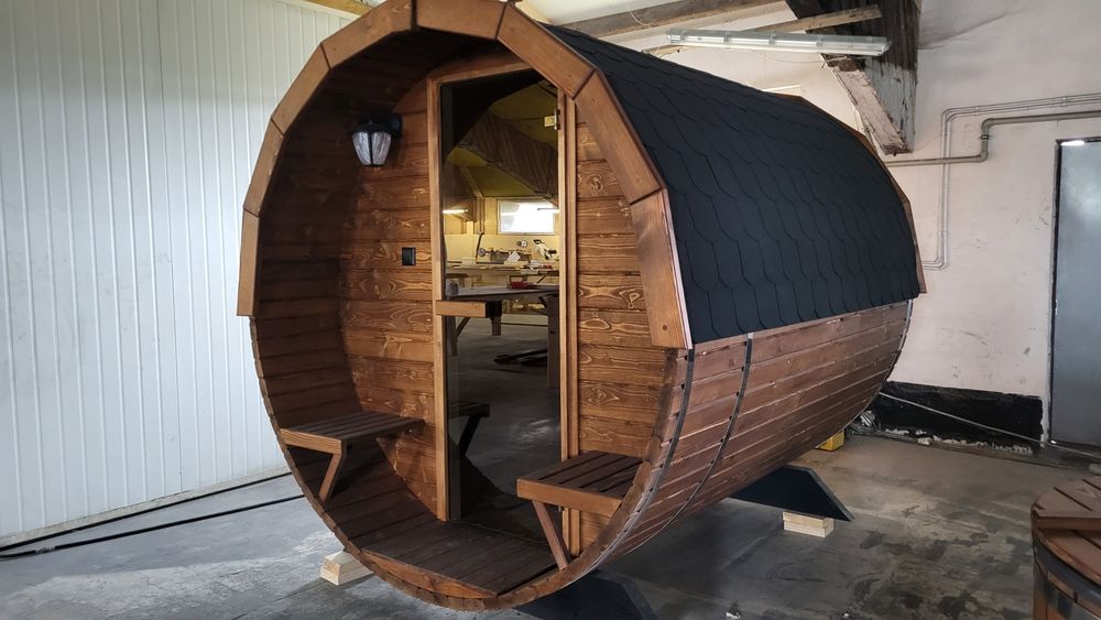 Sauna ogrodowa. Okazja.