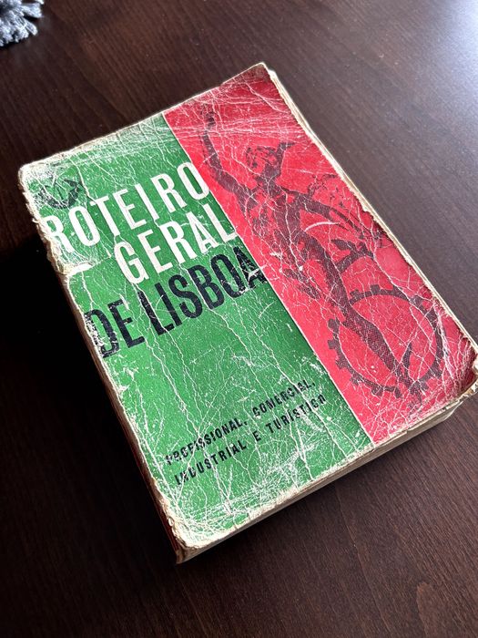 Roteiro geral de Lisboa 1976/1977 - Interior em bom estado.