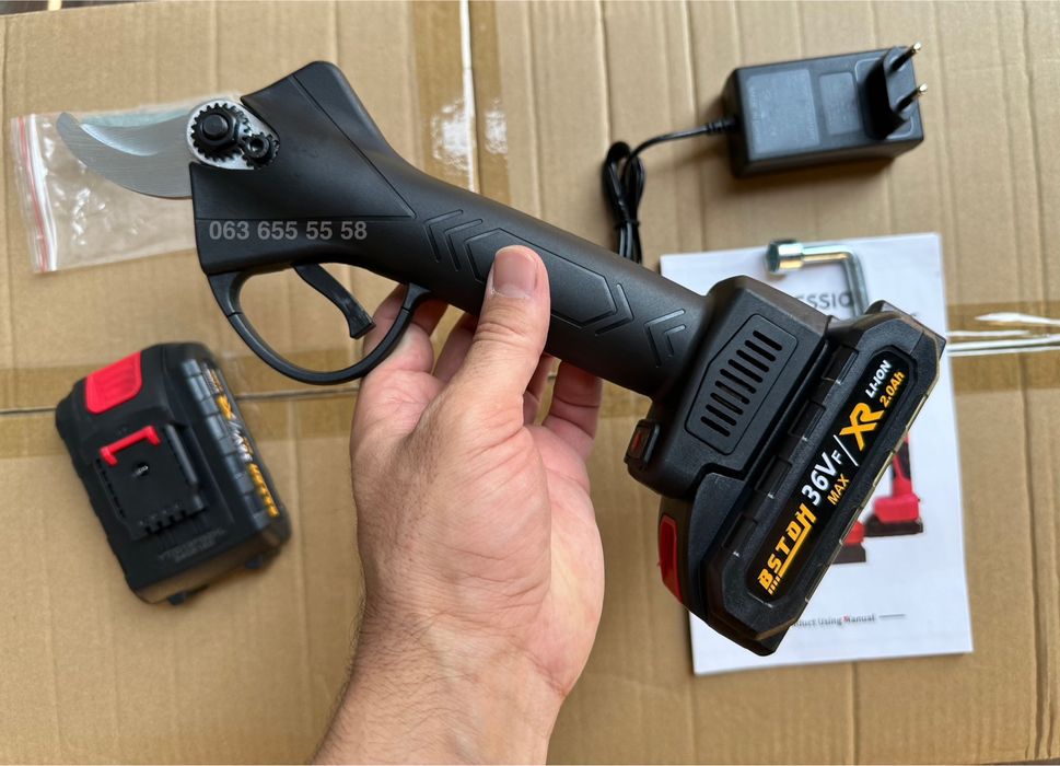 Аккумуляторный секатор — professional (5) Опт и розница