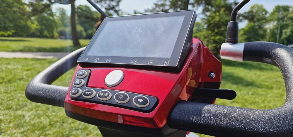 Elektryczny wózek czterokołowy ELECTRORIDE FASTI MED + pokrowiec