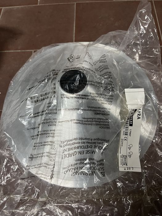 Três Candeeiros Lyra Ikea Vintage