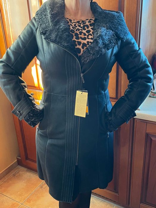 kożuch damski naturalny