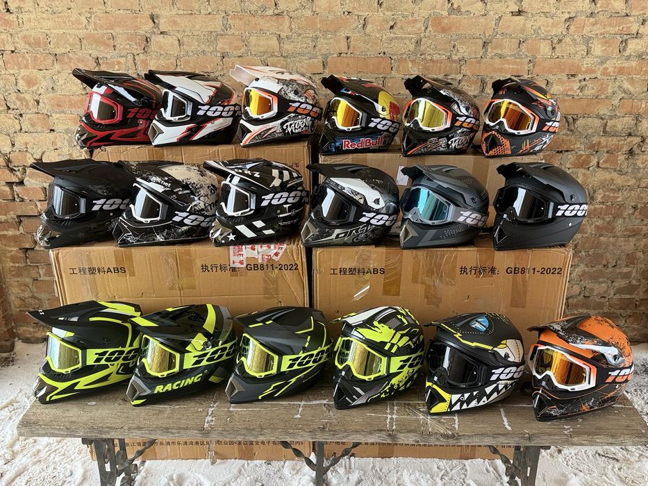 Мото шлем кроссовый эндуро и для квадроцикла