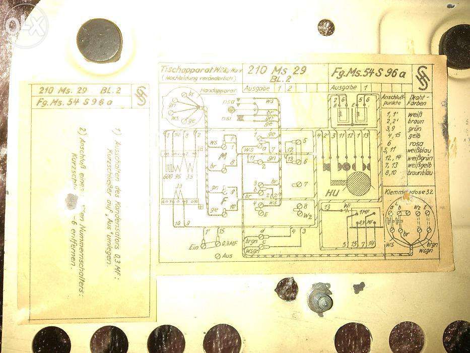 Немецкий телефонный аппарат Tischapparat W28