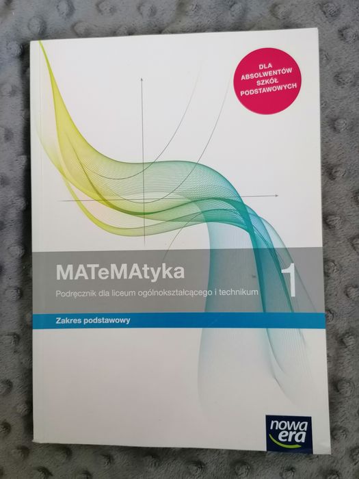 Podręcznik "Matematyka 1 zakres podstawowy"