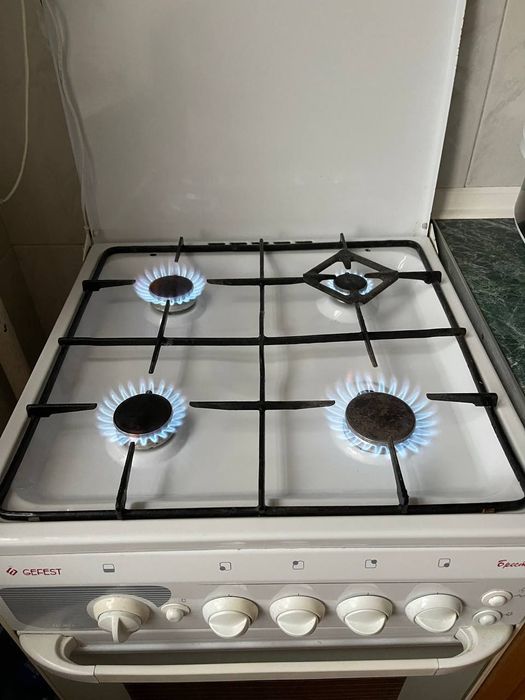 Терміново! 50см  Газова плита газ духовка