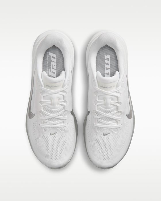Nike Air Zoom Pegasus 42 White/ Metallic Silver, розмір 7 (24 см)