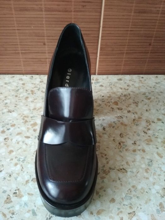 Итальянские кожаные туфли!