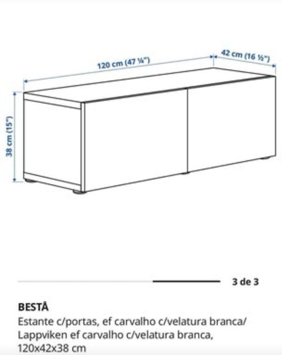 Móvel TV Besta IKEA