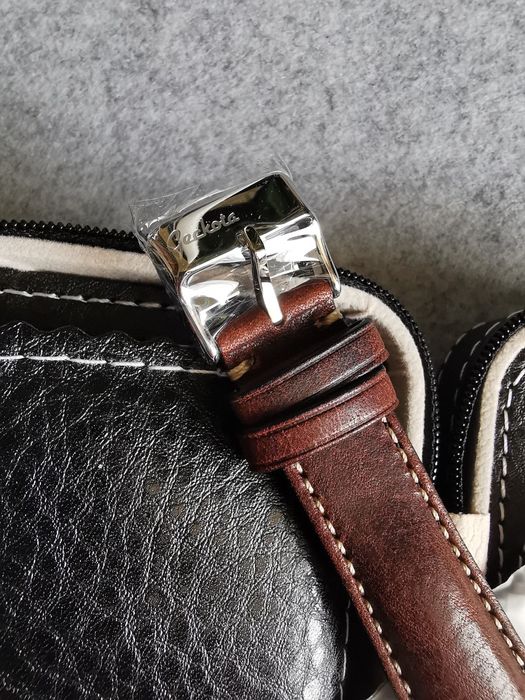 Zegarek Geckota Chronotimer Racing Chronograph Sunburst Purple Dial