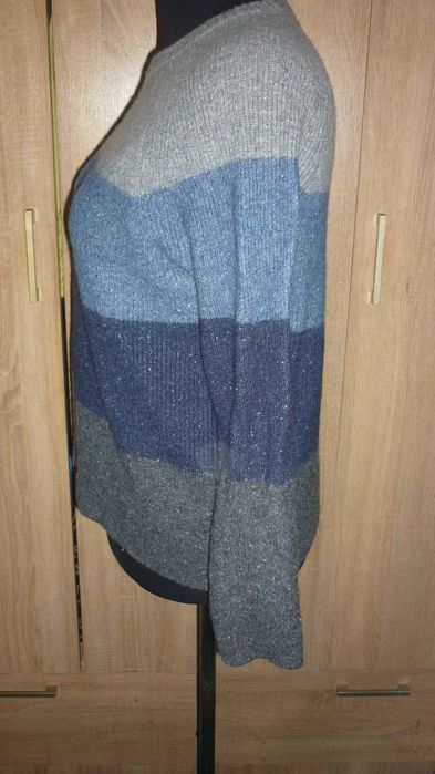 Debenhams- damski sweter z wełną  r; L
