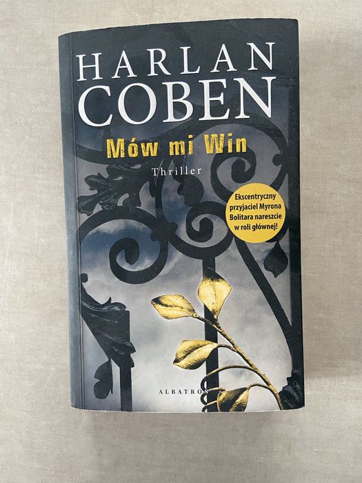 Książka Harlan Coben, kryminał, Mów mi Win