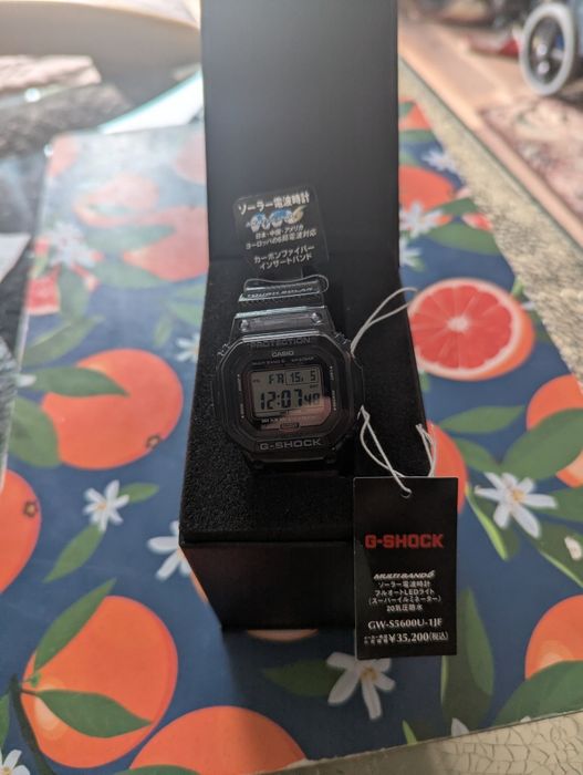 Casio G shock GW S5600u-1JF