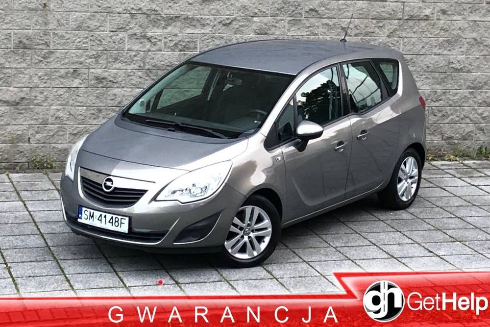 Opel Meriva 1.4Turbo Benzyna 120Ps_Tempomat_Elektryka_Alufelgi_Isofix_Radio/CD/AUX