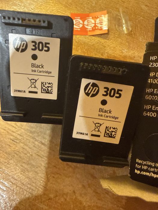 Tinteiros 305 HP novos comprados por engano