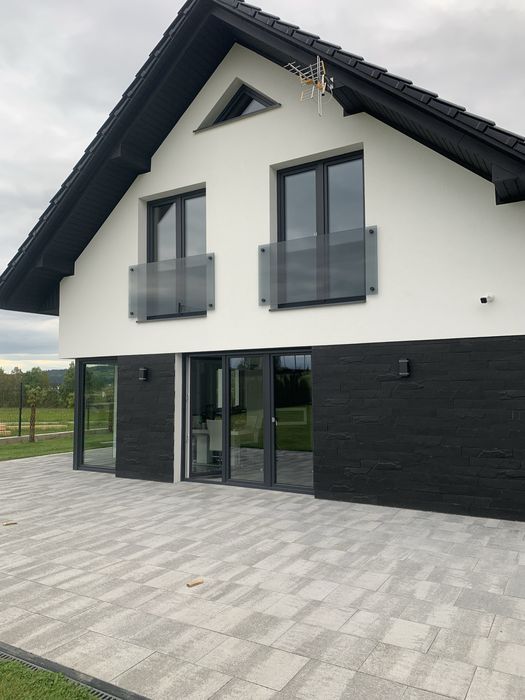 Balustrady szklane, balkony francuskie, daszki szklane, pomiar montaz