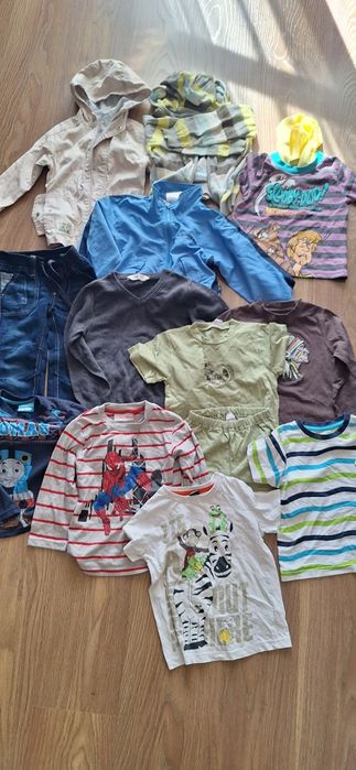 Zestaw Paka ubrań dla dziecka 98-104 wiosna jesień