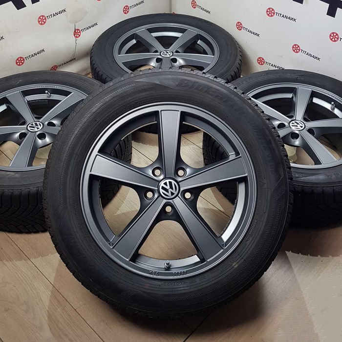Диски VW R16 5x112 Passat Golf Jetta Caddy Touran T-Roc Skoda Octavia Superb Seat Leon Altea Audi A4 A6