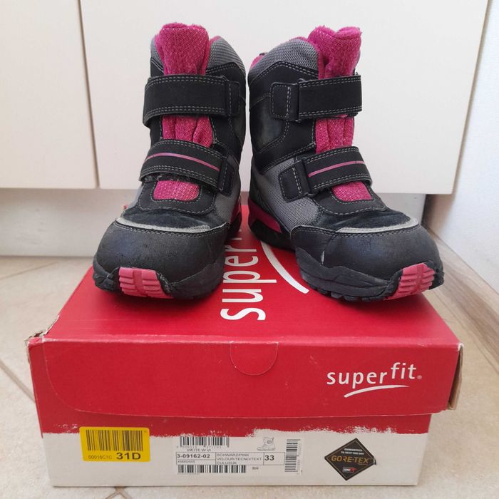 Зимние ботинки Superfit, р.33