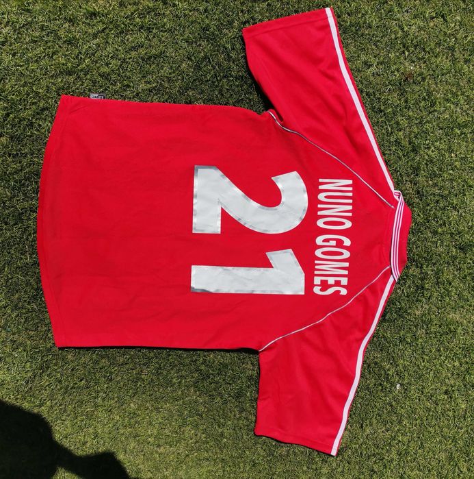 Camisola t-shirt Nuno Gomes Adidas SLB Benfica