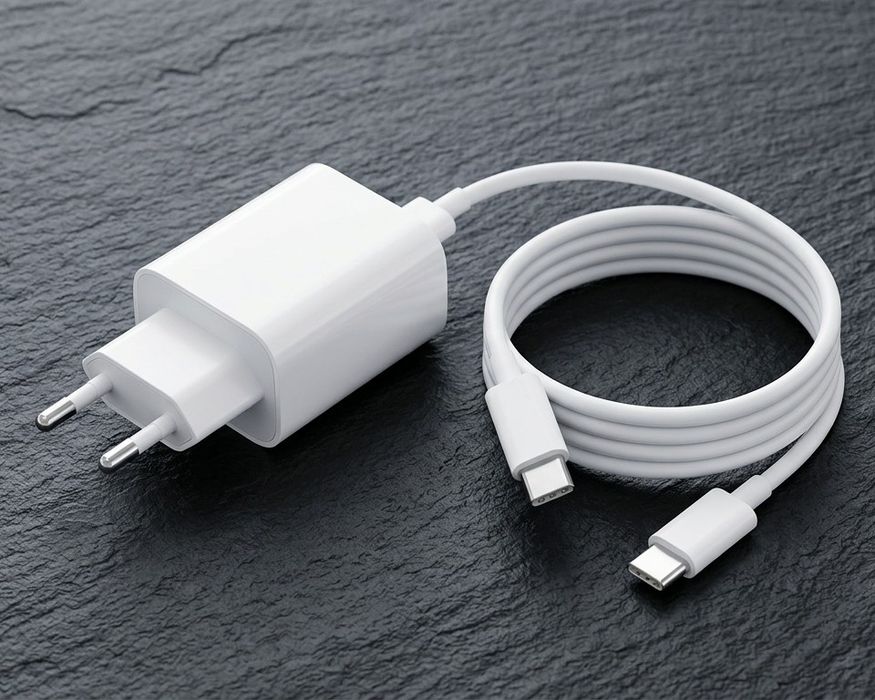 Szybka ładowarka iPhone 25W USB-C + kabel 1,5m do iPhone 13 14 15