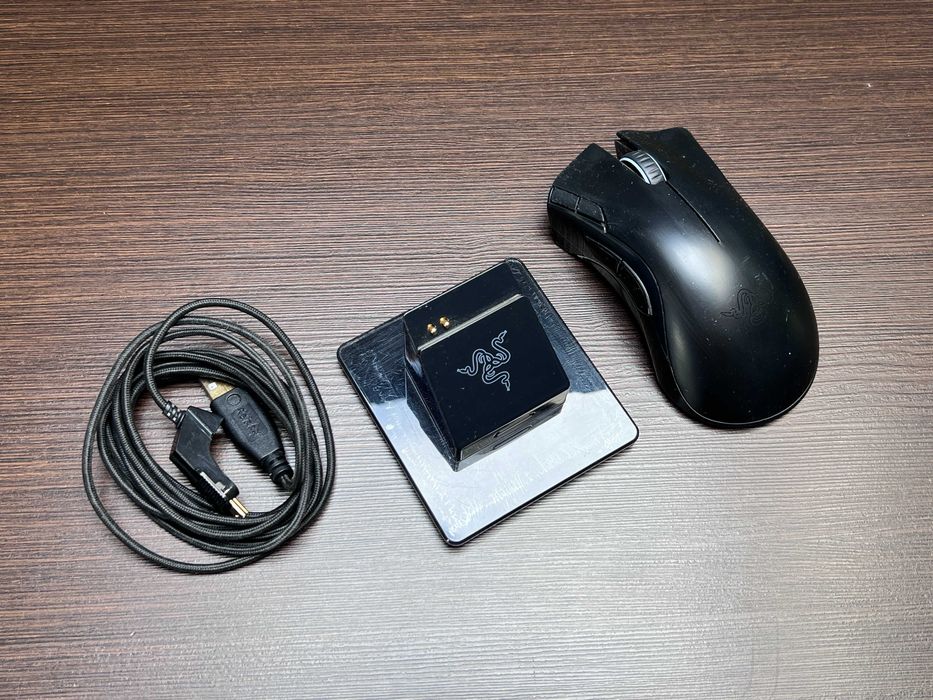 Mysz gamingowa Razer Mamba 2012 RC30 stacja kabel