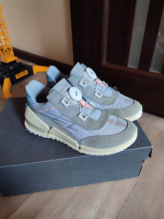 Ecco 32 BOA кросівки дитячі унісекс шкіряні кеди туфлі взуття ессо