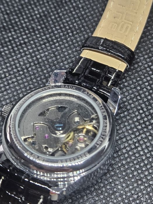 Nowy automatyczny zegarek August Steiner Skeleton AS8033 + pudełko